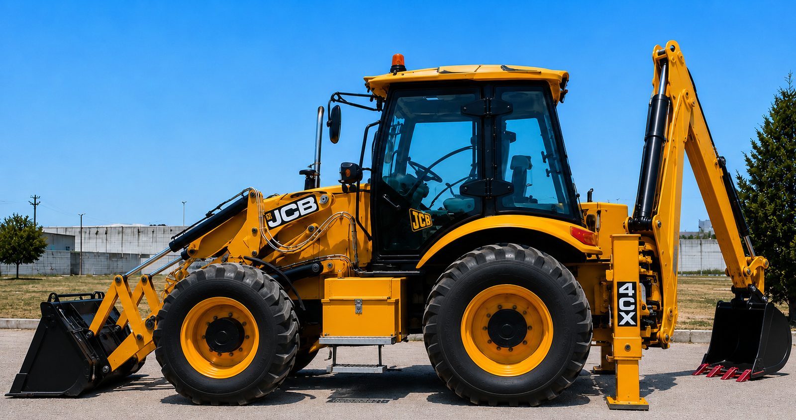 Экскаватор-погрузчик JCB 4CX — 1/4